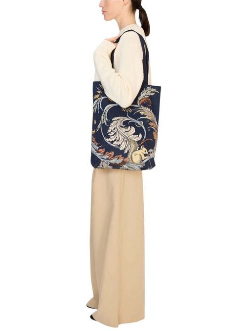 shopping donna in nylon rococo blu Inoui Editions | SHOPPER BAG-ROCOCONAVY